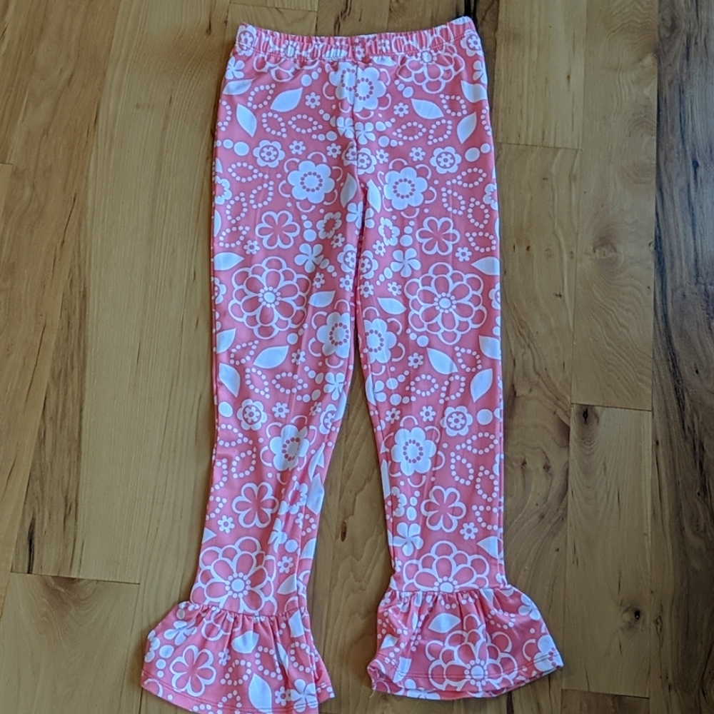 Penelope Plum Peachy Floral pant